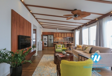 A beautiful 3 bedroom apartment for rent in Dao tan, Ba dinh